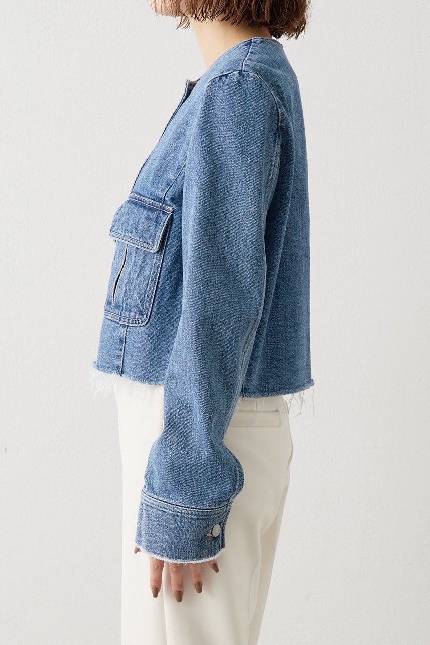 【ウィムガゼット/Whim Gazette】のデニムクルージャケット 人気、トレンドファッション・服の通販 founy(ファニー) 　ファッション　Fashion　レディースファッション　Fashion for Women　アウター　Coat / Outerwear Collection　レディースジャケット・軽アウター　Jackets　おすすめ　Recommended / Our Picks　アンティーク　Antique-Inspired　コンパクト　Compact, Small Size　ジャケット　Jacket, Outerwear　セットアップ　Set-Up, Coordinated Outfit　デニム　Denim, Jeans Material　フリンジ　Fringe, Tassel　ワイド　Wide, Wide Fit　ヴィンテージ　Vintage Style　エレガント 上品　Elegant　other-7|ID: prp329100004752865 ipo3291000000035385905