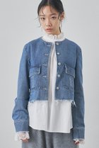 【ウィムガゼット/Whim Gazette】のデニムクルージャケット ブルー|ID:prp329100004752865