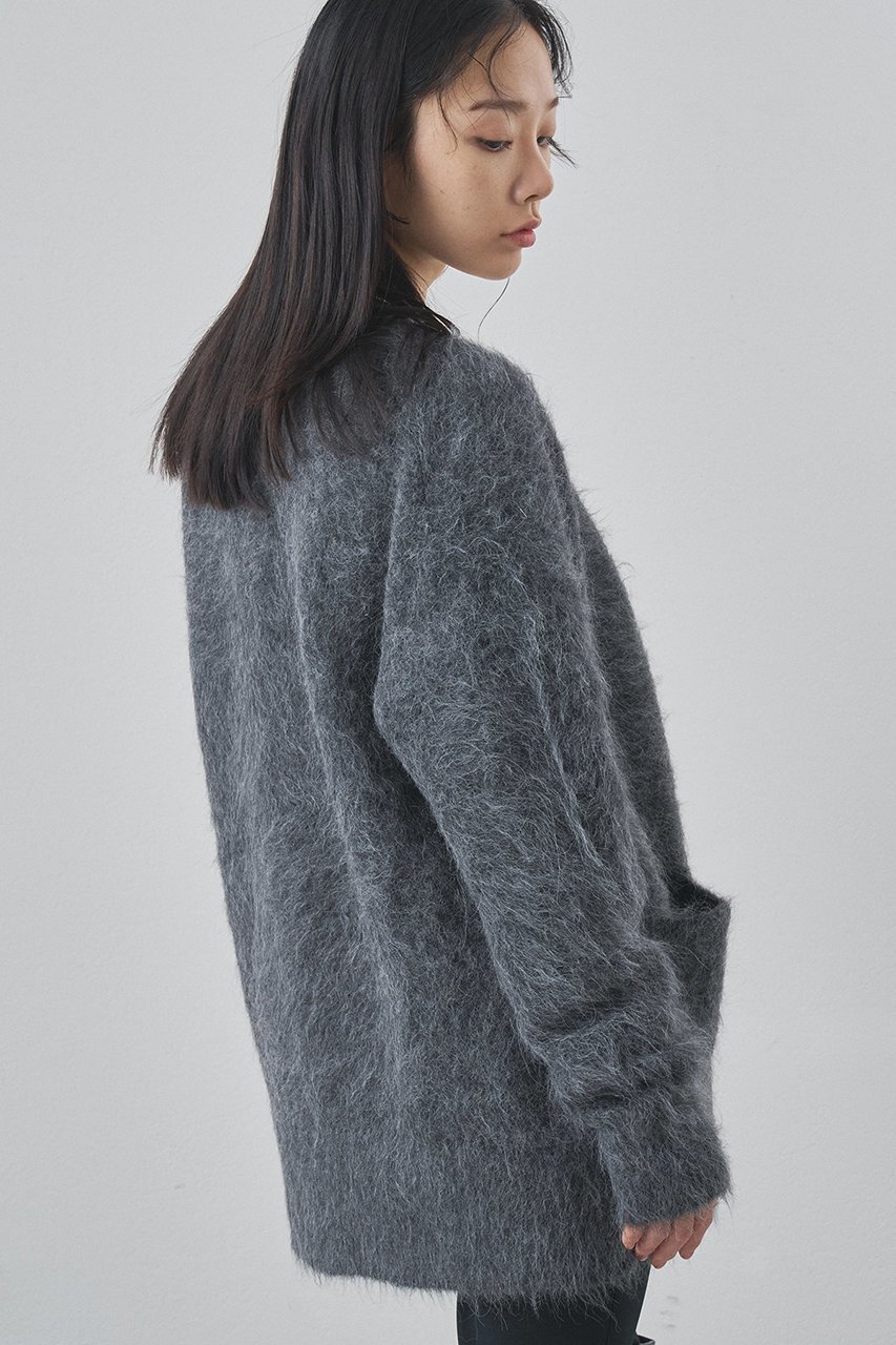 【ウィムガゼット/Whim Gazette】のスーリーアルパカカーディガン 人気、トレンドファッション・服の通販 founy(ファニー)  ファッション Fashion レディースファッション Fashion for Women トップス・カットソー Cut & Sew Tops ニット Knit Tops & Sweaters カーディガン・羽織り Layered Style Cardigans なめらか Smooth, Silky Texture カーディガン Cardigan, Knitwear リラックス Relax, Relaxed Fit エレガント 上品 Elegant 新作・新入荷 New Arrivals / New In A/W・秋冬 Autumn/Winter other-4|ID: prp329100004752867 ipo3291000000034376193