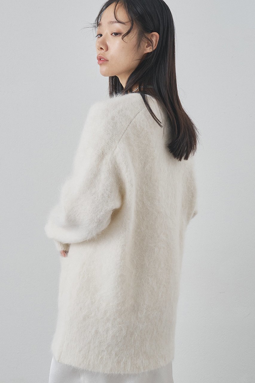 【ウィムガゼット/Whim Gazette】のスーリーアルパカカーディガン 人気、トレンドファッション・服の通販 founy(ファニー) 　ファッション　Fashion　レディースファッション　Fashion for Women　トップス・カットソー　Cut & Sew Tops　ニット　Knit Tops & Sweaters　カーディガン・羽織り　Layered Style Cardigans　なめらか　Smooth, Silky Texture　カーディガン　Cardigan, Knitwear　リラックス　Relax, Relaxed Fit　エレガント 上品　Elegant　A/W・秋冬　Autumn/Winter　other-2|ID: prp329100004752867 ipo3291000000035295530