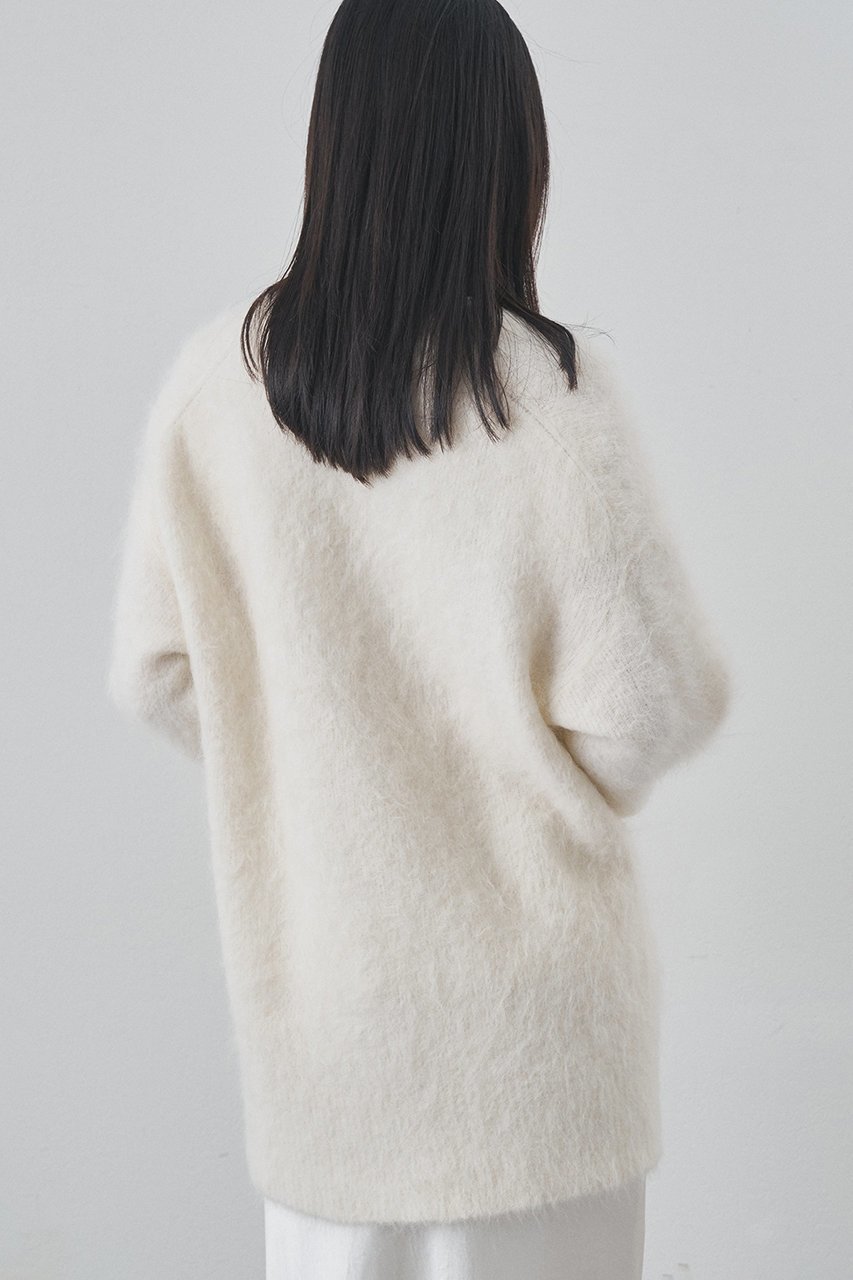 【ウィムガゼット/Whim Gazette】のスーリーアルパカカーディガン 人気、トレンドファッション・服の通販 founy(ファニー) 　ファッション　Fashion　レディースファッション　Fashion for Women　トップス・カットソー　Cut & Sew Tops　ニット　Knit Tops & Sweaters　カーディガン・羽織り　Layered Style Cardigans　なめらか　Smooth, Silky Texture　カーディガン　Cardigan, Knitwear　リラックス　Relax, Relaxed Fit　エレガント 上品　Elegant　A/W・秋冬　Autumn/Winter　other-3|ID: prp329100004752867 ipo3291000000035295532