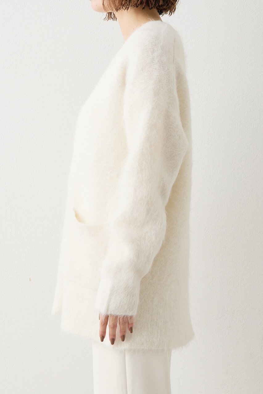 【ウィムガゼット/Whim Gazette】のスーリーアルパカカーディガン 人気、トレンドファッション・服の通販 founy(ファニー) 　ファッション　Fashion　レディースファッション　Fashion for Women　トップス・カットソー　Cut & Sew Tops　ニット　Knit Tops & Sweaters　カーディガン・羽織り　Layered Style Cardigans　なめらか　Smooth, Silky Texture　カーディガン　Cardigan, Knitwear　リラックス　Relax, Relaxed Fit　エレガント 上品　Elegant　A/W・秋冬　Autumn/Winter　other-7|ID: prp329100004752867 ipo3291000000035295539