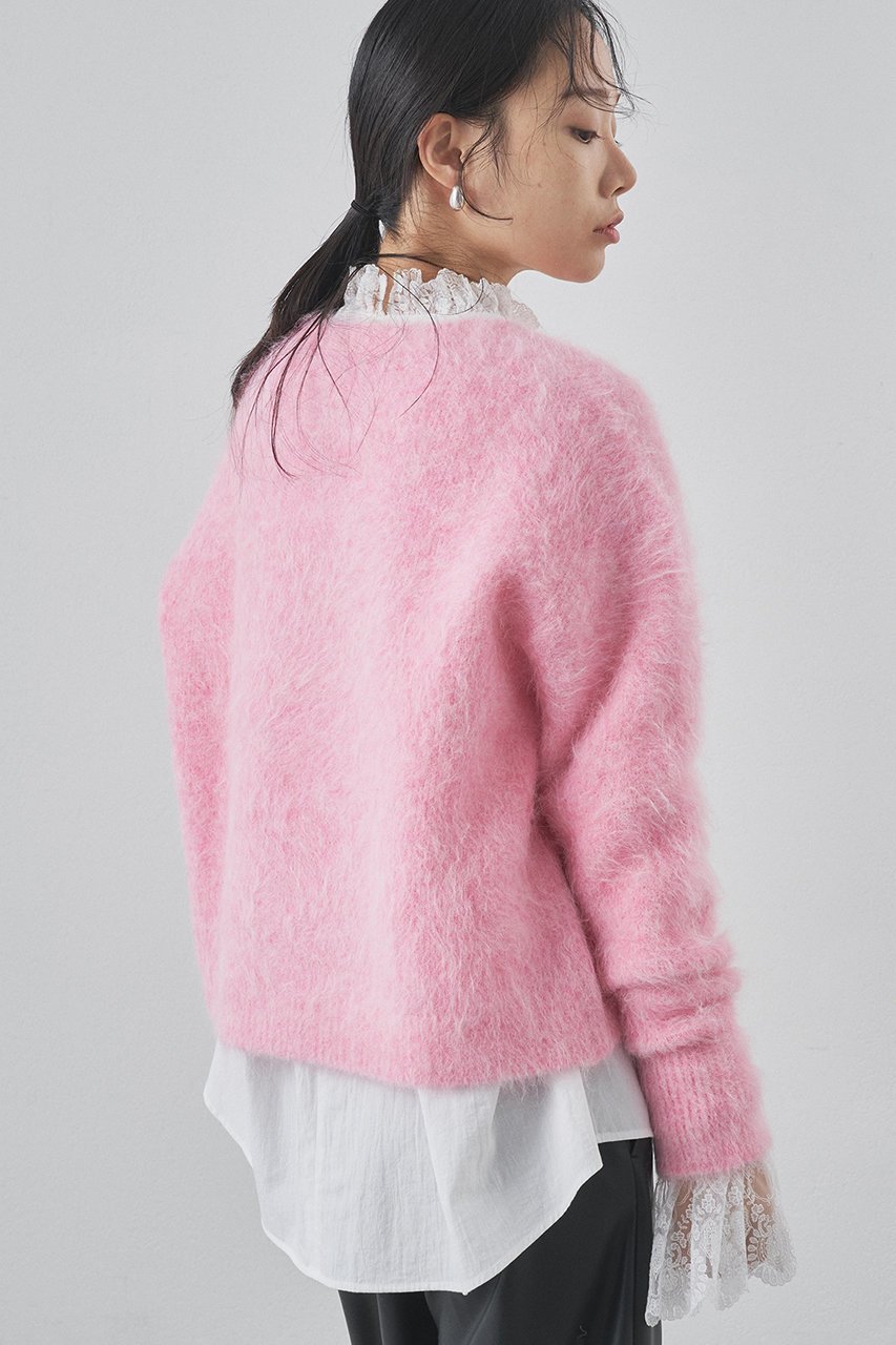 【ウィムガゼット/Whim Gazette】のスーリーアルパカC/N プルオーバー 人気、トレンドファッション・服の通販 founy(ファニー) 　ファッション　Fashion　レディースファッション　Fashion for Women　トップス・カットソー　Cut & Sew Tops　ニット　Knit Tops & Sweaters　カジュアルプルオーバー・ニットトップス　Pullovers & Knit Tops / Casual Pullovers　なめらか　Smooth, Silky Texture　バランス　Balance, Style Balance　リラックス　Relax, Relaxed Fit　ワイド　Wide, Wide Fit　エレガント 上品　Elegant　新作・新入荷　New Arrivals / New In　other-3|ID: prp329100004752868 ipo3291000000034376206