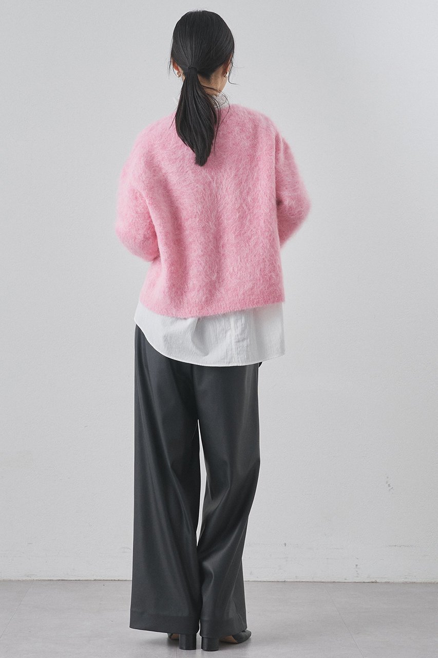 【ウィムガゼット/Whim Gazette】のスーリーアルパカC/N プルオーバー 人気、トレンドファッション・服の通販 founy(ファニー) 　ファッション　Fashion　レディースファッション　Fashion for Women　トップス・カットソー　Cut & Sew Tops　ニット　Knit Tops & Sweaters　カジュアルプルオーバー・ニットトップス　Pullovers & Knit Tops / Casual Pullovers　なめらか　Smooth, Silky Texture　バランス　Balance, Style Balance　リラックス　Relax, Relaxed Fit　ワイド　Wide, Wide Fit　エレガント 上品　Elegant　新作・新入荷　New Arrivals / New In　other-6|ID: prp329100004752868 ipo3291000000034376212