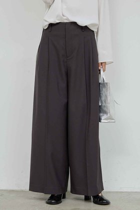【ガリャルダガランテ/GALLARDAGALANTE】 ベルトレスタックワイドパンツ人気、トレンドファッション・服の通販 founy(ファニー) ファッション Fashion レディースファッション Fashion for Women パンツ Pants & Trousers ベルト&ウエストマーク Belts & Waist Accessories おすすめ Recommended / Our Picks スタイリッシュ Stylish, Fashionable ポケット Pocket, Pocket Detail ワイド Wide, Wide Fit ビジネス 仕事 通勤 Business / Work / Commuting |ID:prp329100004752877