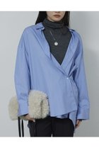 【ガリャルダガランテ/GALLARDAGALANTE】のオーバーシャツ 人気、トレンドファッション・服の通販 founy(ファニー) ファッション Fashion レディースファッション Fashion for Women トップス・カットソー Cut & Sew Tops シャツ・ブラウス・オフィスカジュアル Elegant Blouses & Button-Ups おすすめ Recommended / Our Picks シンプル Simple, Minimal ストライプ Stripe, Striped Pattern スリーブ Sleeve, Long Sleeve / Short Sleeve ロング Long, Long-Length 新作・新入荷 New Arrivals / New In 羽織 Haori, Light Jacket thumbnail サックスブルー|ID: prp329100004752879 ipo3291000000034376294