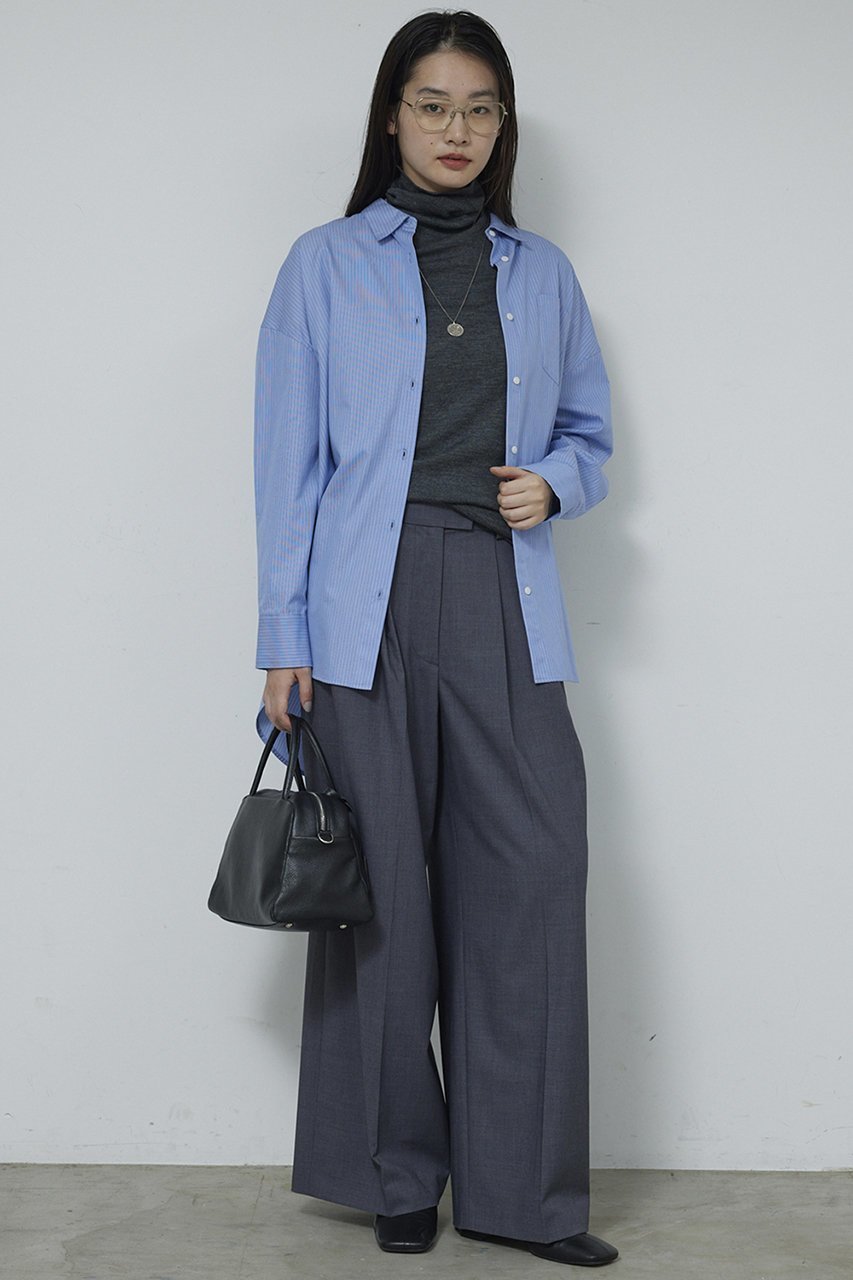 【ガリャルダガランテ/GALLARDAGALANTE】のオーバーシャツ 人気、トレンドファッション・服の通販 founy(ファニー)  ファッション Fashion レディースファッション Fashion for Women トップス・カットソー Cut & Sew Tops シャツ・ブラウス・オフィスカジュアル Elegant Blouses & Button-Ups おすすめ Recommended / Our Picks シンプル Simple, Minimal ストライプ Stripe, Striped Pattern スリーブ Sleeve, Long Sleeve / Short Sleeve ロング Long, Long-Length 新作・新入荷 New Arrivals / New In 羽織 Haori, Light Jacket other-2|ID: prp329100004752879 ipo3291000000034376295