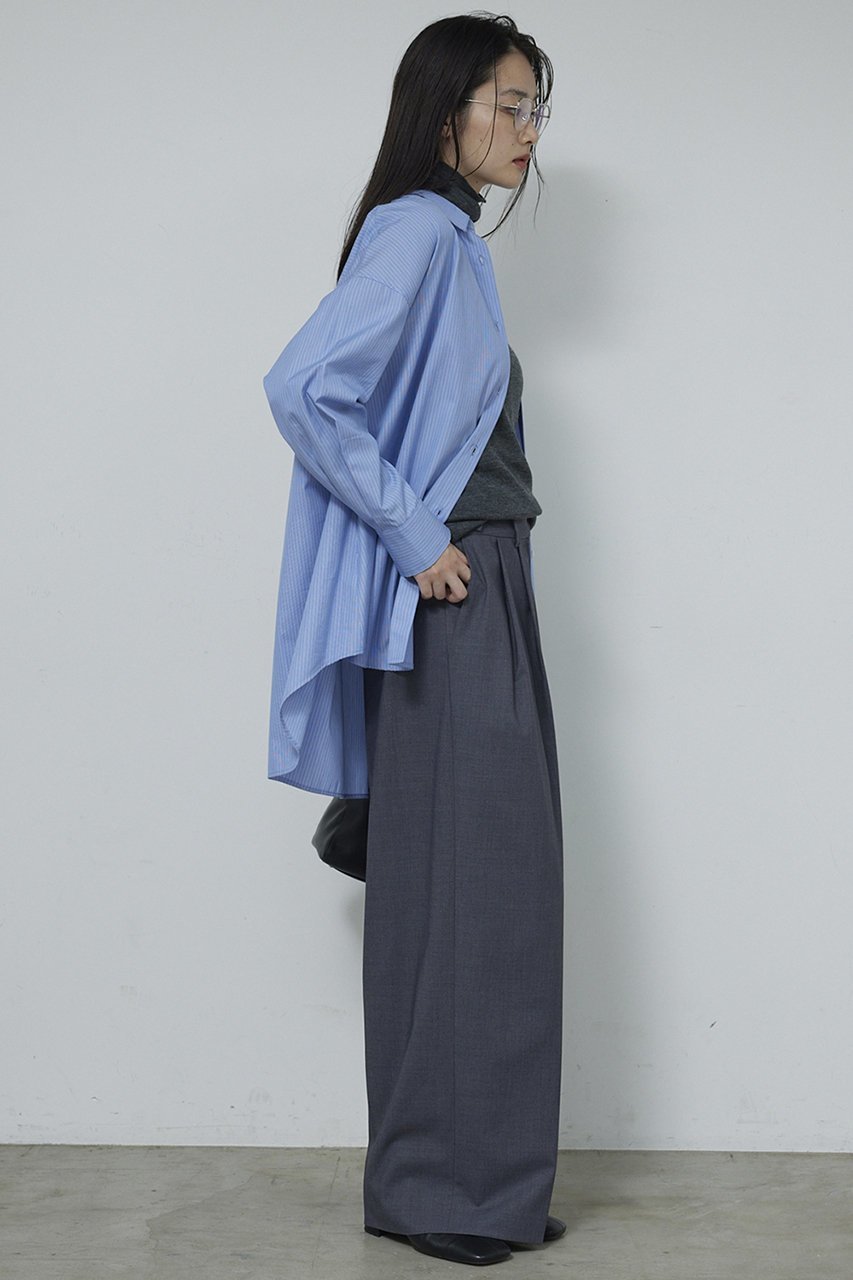 【ガリャルダガランテ/GALLARDAGALANTE】のオーバーシャツ 人気、トレンドファッション・服の通販 founy(ファニー)  ファッション Fashion レディースファッション Fashion for Women トップス・カットソー Cut & Sew Tops シャツ・ブラウス・オフィスカジュアル Elegant Blouses & Button-Ups おすすめ Recommended / Our Picks シンプル Simple, Minimal ストライプ Stripe, Striped Pattern スリーブ Sleeve, Long Sleeve / Short Sleeve ロング Long, Long-Length 新作・新入荷 New Arrivals / New In 羽織 Haori, Light Jacket other-3|ID: prp329100004752879 ipo3291000000034376296