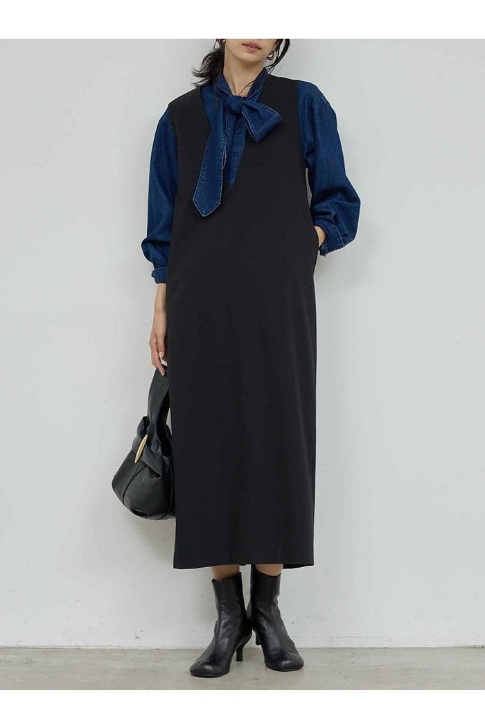 【ガリャルダガランテ/GALLARDAGALANTE】のディープVジャンスカ インテリア・キッズ・メンズ・レディースファッション・服の通販 founy(ファニー) https://founy.com/ ファッション Fashion レディースファッション Fashion for Women ワンピース Dresses チュニック Tunic Tops & Dresses おすすめ Recommended / Our Picks インナー Innerwear オケージョン Occasion Wear シンプル Simple, Minimal スマート Smart, Elegant チュニック Tunic, Long Top 再入荷 Restock / Back in Stock |ID: prp329100004752881 ipo3291000000034376319