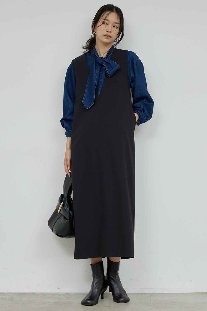 【ガリャルダガランテ/GALLARDAGALANTE】のディープVジャンスカ インテリア・キッズ・メンズ・レディースファッション・服の通販 founy(ファニー) https://founy.com/ ファッション Fashion レディースファッション Fashion for Women ワンピース Dresses チュニック Tunic Tops & Dresses おすすめ Recommended / Our Picks インナー Innerwear オケージョン Occasion Wear シンプル Simple, Minimal スマート Smart, Elegant チュニック Tunic, Long Top |ID: prp329100004752881 ipo3291000000036155524