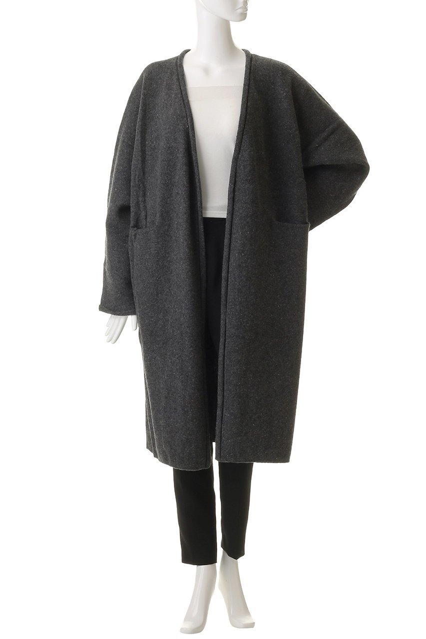 【ガリャルダガランテ/GALLARDAGALANTE】の【別注】【WALANCE】ウールロングカーディガン 人気、トレンドファッション・服の通販 founy(ファニー) 　ファッション　Fashion　レディースファッション　Fashion for Women　トップス・カットソー　Cut & Sew Tops　ニット　Knit Tops & Sweaters　カーディガン・羽織り　Layered Style Cardigans　おすすめ　Recommended / Our Picks　カーディガン　Cardigan, Knitwear　シンプル　Simple, Minimal　バランス　Balance, Style Balance　フェミニン　Feminine, Girly　フロント　Front, Front Design　ベーシック　Basic, Essential　ポケット　Pocket, Pocket Detail　ロング　Long, Long-Length　再入荷　Restock / Back in Stock　別注　Limited Edition, Custom Order　other-6|ID: prp329100004752883 ipo3291000000035687494