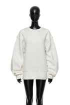 【フェニックス/Phenix】のSWEAT SHIRTS TYPE P-001 人気、トレンドファッション・服の通販 founy(ファニー) ファッション Fashion レディースファッション Fashion for Women トップス・カットソー Cut & Sew Tops シャツ・ブラウス・オフィスカジュアル Elegant Blouses & Button-Ups レディースパーカー・カジュアルフーディー Casual Hoodies & Sweatshirts ロングTシャツ・Tシャツ Longline T-Shirts & Tees スウェット・クルーネックトップス Sweatshirts & Crewnecks / Relaxed Fit Sweat Tops カットソー・ベーシックTシャツ Cut-and-Sewn Tops / Stretch Tees & Basics コレクション Collection, Seasonal Line セーター Sweater, Knitwear プリーツ Pleats, Pleated 新作・新入荷 New Arrivals / New In thumbnail off white|ID: prp329100004752902 ipo3291000000034376444