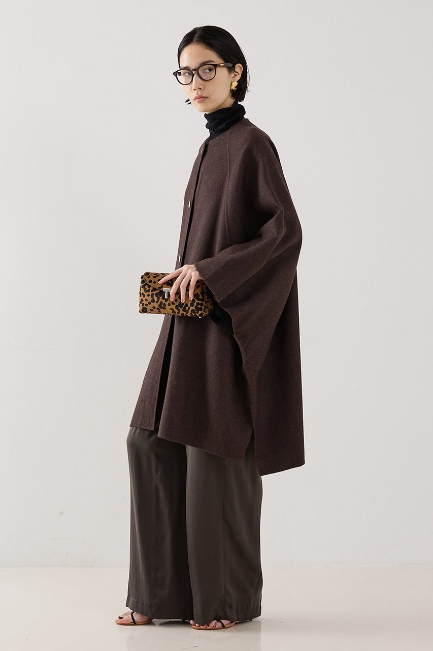 【ザ ストア バイ シー/THE STORE by C】の【V】【COCUCA】リバーカラーケープ 人気、トレンドファッション・服の通販 founy(ファニー)  ファッション Fashion レディースファッション Fashion for Women アウター Coat / Outerwear Collection コート・ロングコート・ピーコート Long Coats, Peacoats & More クラシック Classic, Timeless Style スリット Slit, Slit Detail メタル Metal, Metal Parts ロング Long, Long-Length 別注 Limited Edition, Custom Order 新作・新入荷 New Arrivals / New In other-7|ID: prp329100004752920 ipo3291000000034376582
