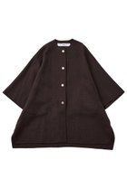 【ザ ストア バイ シー/THE STORE by C】の【V】【COCUCA】リバーカラーケープ ブラウン|ID: prp329100004752920 ipo3291000000035803976