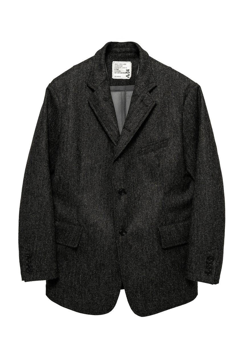 【フェニックス/Phenix / MEN】の【MEN】【Phenix by TAKAHIRO MIYASHITA】TKMT - JACKET TYPE P-009C インテリア・キッズ・メンズ・レディースファッション・服の通販 founy(ファニー)  ファッション Fashion メンズファッション Fashion for Men ジャケット Jacket, Outerwear ツイード Twill, Twill Weave 新作・新入荷 New Arrivals / New In black|ID: prp329100004752933 ipo3291000000034376642