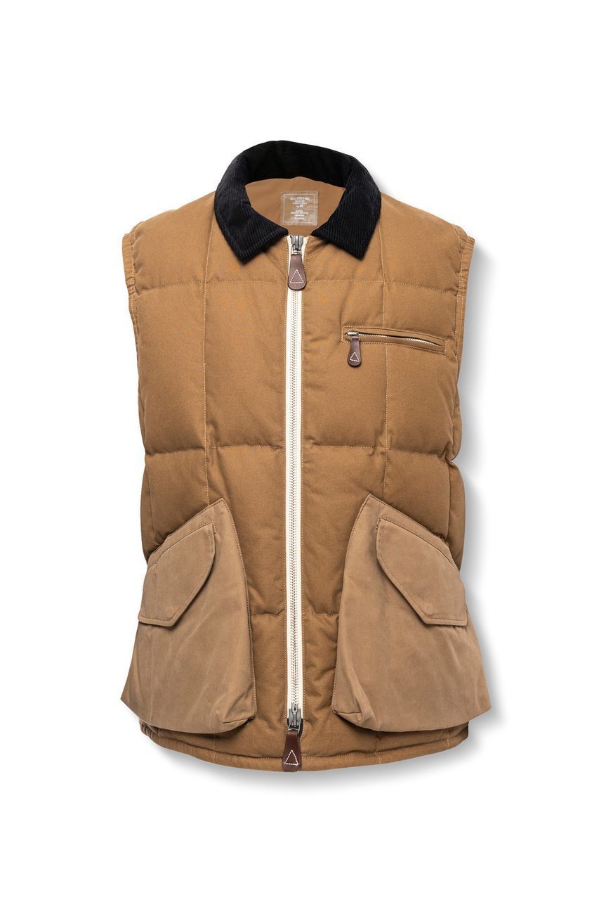 【フェニックス/Phenix / MEN】の【MEN】VEST TYPE P-002 インテリア・キッズ・メンズ・レディースファッション・服の通販 founy(ファニー)  ファッション Fashion メンズファッション Fashion for Men アウトドア Outdoor Clothing エレガント 上品 Elegant ジャケット Jacket, Outerwear スマート Smart, Elegant ファブリック Fabric, Textile ベスト Vest, Waistcoat ポケット Pocket, Pocket Detail モダン Modern, Contemporary 新作・新入荷 New Arrivals / New In beige|ID: prp329100004752938 ipo3291000000034376668