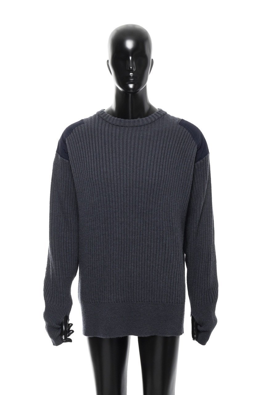 【フェニックス/Phenix / MEN】の【MEN】SWEATER TYPE P-001 インテリア・キッズ・メンズ・レディースファッション・服の通販 founy(ファニー) 　ファッション　Fashion　メンズファッション　Fashion for Men　トップス・カットソー　Cut & Sew Tops　ニット・セーター / 定番トップス　Knit Tops & Sweaters　セーター　Sweater, Knitwear　パッチワーク　Patchwork, Mixed Fabric　新作・新入荷　New Arrivals / New In　navy|ID: prp329100004752940 ipo3291000000034376688