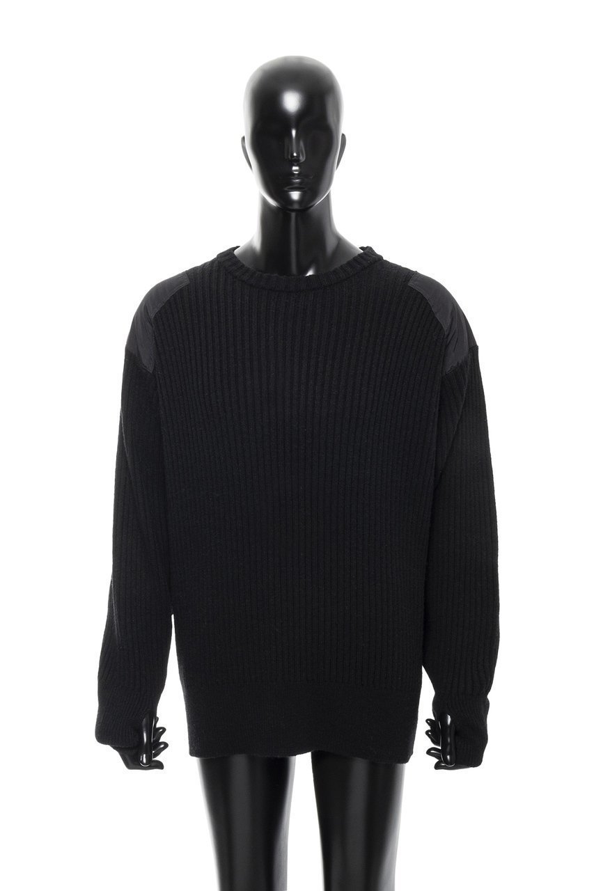 【フェニックス/Phenix / MEN】の【MEN】SWEATER TYPE P-001 インテリア・キッズ・メンズ・レディースファッション・服の通販 founy(ファニー) 　ファッション　Fashion　メンズファッション　Fashion for Men　トップス・カットソー　Cut & Sew Tops　ニット・セーター / 定番トップス　Knit Tops & Sweaters　セーター　Sweater, Knitwear　パッチワーク　Patchwork, Mixed Fabric　新作・新入荷　New Arrivals / New In　black|ID: prp329100004752940 ipo3291000000034376689