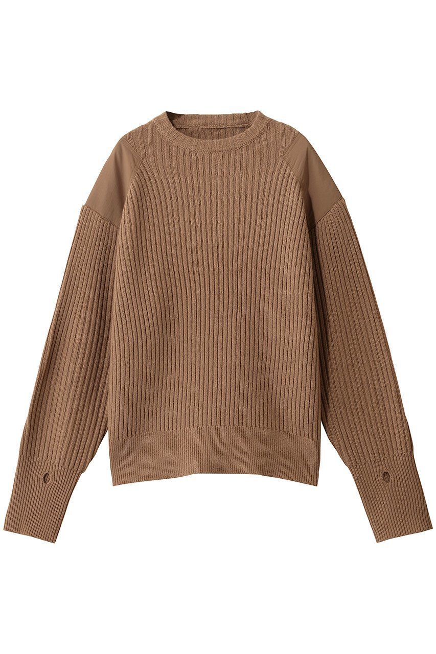 【フェニックス/Phenix / MEN】の【MEN】SWEATER TYPE P-001 インテリア・キッズ・メンズ・レディースファッション・服の通販 founy(ファウニー) 　ファッション　Fashion　メンズファッション　Fashion for Men　トップス・カットソー　Cut & Sew Tops　ニット・セーター / 定番トップス　Knit Tops & Sweaters　セーター　Sweater, Knitwear　パッチワーク　Patchwork, Mixed Fabric　beige|ID: prp329100004752940 ipo3291000000036802669