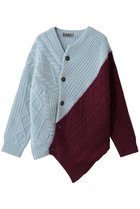 【スタニングルアー/STUNNING LURE】の【10/29 11:00販売開始】DAWEI【別注】トップス 人気、トレンドファッション・服の通販 founy(ファニー) ファッション Fashion レディースファッション Fashion for Women トップス・カットソー Cut & Sew Tops ニット Knit Tops & Sweaters カジュアルプルオーバー・ニットトップス Pullovers & Knit Tops / Casual Pullovers アシンメトリー Asymmetrical Style シンプル Simple, Minimal 別注 Limited Edition, Custom Order 新作・新入荷 New Arrivals / New In thumbnail ブルー|ID: prp329100004752944 ipo3291000000034376806