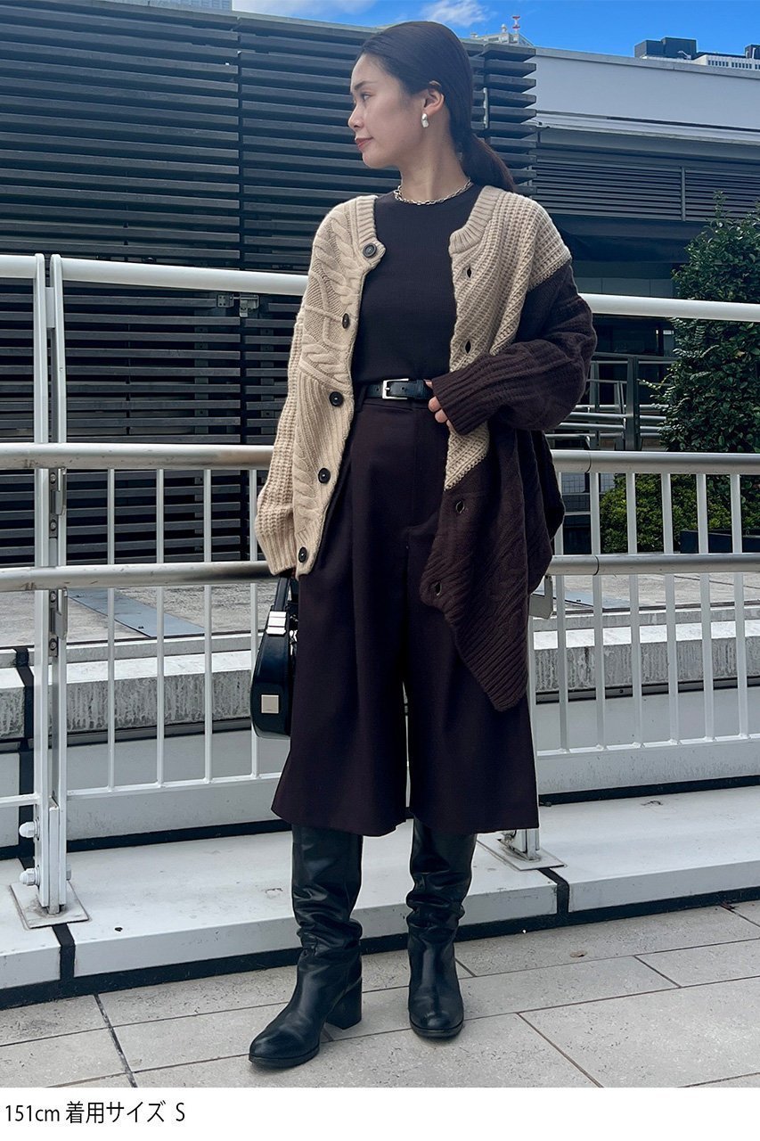 【スタニングルアー/STUNNING LURE】のDAWEI【別注】トップス 人気、トレンドファッション・服の通販 founy(ファニー) ファッション Fashion レディースファッション Fashion for Women トップス・カットソー Cut & Sew Tops ニット Knit Tops & Sweaters カジュアルプルオーバー・ニットトップス Pullovers & Knit Tops / Casual Pullovers アシンメトリー Asymmetrical Style シンプル Simple, Minimal 別注 Limited Edition, Custom Order other-7|ID: prp329100004752944 ipo3291000000034504751