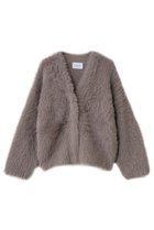 【スタニングルアー/STUNNING LURE】の【10/29 11:00販売開始】ロングフェザーカーディガン 人気、トレンドファッション・服の通販 founy(ファニー) ファッション Fashion レディースファッション Fashion for Women トップス・カットソー Cut & Sew Tops ニット Knit Tops & Sweaters カーディガン・羽織り Layered Style Cardigans カーディガン Cardigan, Knitwear ダウン Down, Puffer デコルテ Décolleté, Neckline デニム Denim, Jeans Material フェザー Feather, Feather Detail ロング Long, Long-Length 新作・新入荷 New Arrivals / New In thumbnail グレー|ID: prp329100004752948 ipo3291000000034376837