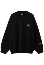 【シュタイン/ssstein】の【UNISEX】【ssstein × UMBRO】HIGH GAUGE COTTON SWEAT LS ブラック|ID: prp329100004752950 ipo3291000000035679832
