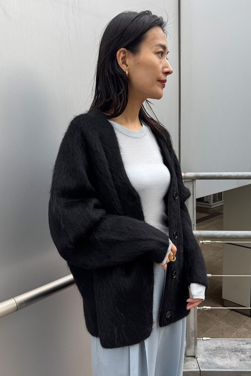 【スタニングルアー/STUNNING LURE】のrヤクミンクファーカーディガン 人気、トレンドファッション・服の通販 founy(ファニー) ファッション Fashion レディースファッション Fashion for Women トップス・カットソー Cut & Sew Tops ニット Knit Tops & Sweaters カーディガン・羽織り Layered Style Cardigans カーディガン Cardigan, Knitwear スリーブ Sleeve, Long Sleeve / Short Sleeve ベーシック Basic, Essential リュクス Luxury, Elegant, High-End, Chic ロング Long, Long-Length A/W・秋冬 Autumn/Winter other-8|ID: prp329100004752953 ipo3291000000034628224