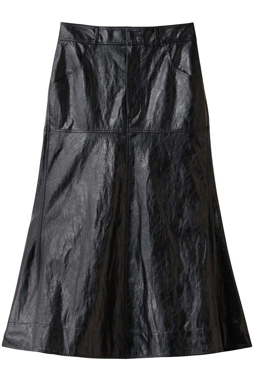 【スタニングルアー/STUNNING LURE】の【11/5 11:00販売開始】ヴィンテージライクフェイクレザースカート インテリア・キッズ・メンズ・レディースファッション・服の通販 founy(ファニー)  ファッション Fashion レディースファッション Fashion for Women スカート Skirts ロングスカート Long Skirts / Maxi & Midi Skirts スタイリッシュ Stylish, Fashionable フェイクレザー Faux Leather, PU Leather フェミニン Feminine, Girly フレア Flare, Flared ロング Long, Long-Length 新作・新入荷 New Arrivals / New In A/W・秋冬 Autumn/Winter ブラック|ID: prp329100004753979 ipo3291000000034386608