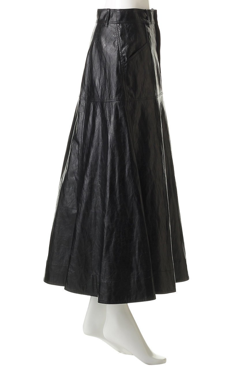 【スタニングルアー/STUNNING LURE】の【11/5 11:00販売開始】ヴィンテージライクフェイクレザースカート 人気、トレンドファッション・服の通販 founy(ファニー)  ファッション Fashion レディースファッション Fashion for Women スカート Skirts ロングスカート Long Skirts / Maxi & Midi Skirts スタイリッシュ Stylish, Fashionable フェイクレザー Faux Leather, PU Leather フェミニン Feminine, Girly フレア Flare, Flared ロング Long, Long-Length 新作・新入荷 New Arrivals / New In A/W・秋冬 Autumn/Winter other-3|ID: prp329100004753979 ipo3291000000034386610