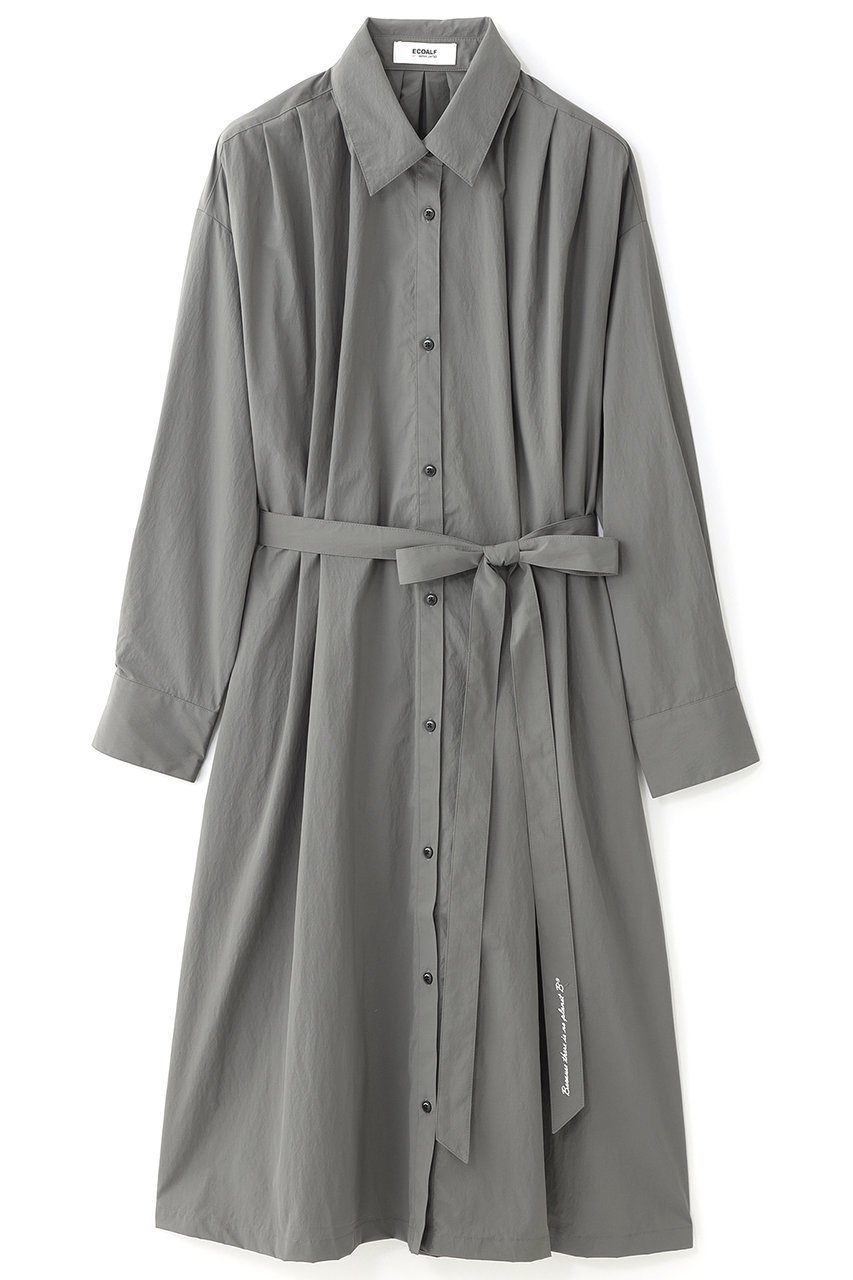 【エコアルフ/ECOALF】のACT 2WAY ドレスコート 【日本限定】 インテリア・キッズ・メンズ・レディースファッション・服の通販 founy(ファニー)  ファッション Fashion レディースファッション Fashion for Women アウター Coat / Outerwear Collection コート・ロングコート・ピーコート Long Coats, Peacoats & More ワンピース Dresses フォーマル・パーティードレス・結婚式用ドレス Elegant & Casual Dresses チュニック Tunic Tops & Dresses ギャザー Gathered, Ruffled チュニック Tunic, Long Top ドレス Dress, One-Piece ポケット Pocket, Pocket Detail リラックス Relax, Relaxed Fit ワッシャー Washer, Crinkled Finish 新作・新入荷 New Arrivals / New In グレー|ID: prp329100004753980 ipo3291000000034386616
