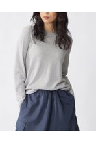 【エコアルフ/ECOALF】のMILO ライトウール ニット / MILO KNIT WOMAN 人気、トレンドファッション・服の通販 founy(ファニー) ファッション Fashion レディースファッション Fashion for Women トップス・カットソー Cut & Sew Tops ニット Knit Tops & Sweaters カジュアルプルオーバー・ニットトップス Pullovers & Knit Tops / Casual Pullovers なめらか Smooth, Silky Texture シンプル Simple, Minimal ベーシック Basic, Essential エレガント 上品 Elegant 定番 Standard, Basic Item 新作・新入荷 New Arrivals / New In thumbnail ライトグレー|ID: prp329100004753982 ipo3291000000034386626