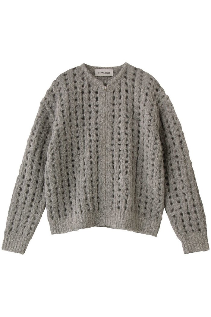 【デパリエ/DEPAREILLE】のアルパカジップカーディガン インテリア・キッズ・メンズ・レディースファッション・服の通販 founy(ファニー) https://founy.com/ ファッション Fashion レディースファッション Fashion for Women トップス・カットソー Cut & Sew Tops ニット Knit Tops & Sweaters カーディガン・羽織り Layered Style Cardigans インナー Innerwear ウォーム Warm Fabric カーディガン Cardigan, Knitwear シアー Sheer, See-Through ジップ Zip, Zipper スリーブ Sleeve, Long Sleeve / Short Sleeve フロント Front, Front Design ロング Long, Long-Length 新作・新入荷 New Arrivals / New In |ID: prp329100004753986 ipo3291000000034386645