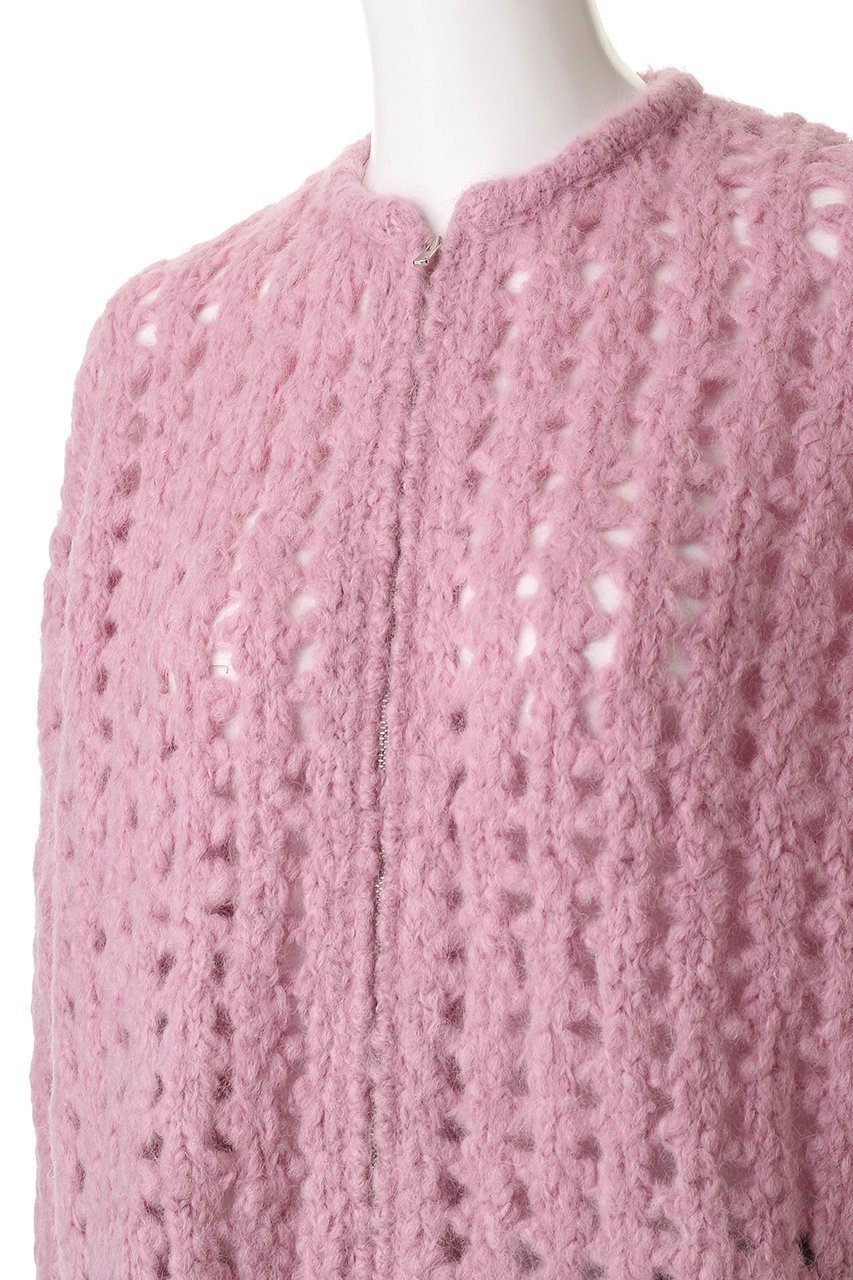 【デパリエ/DEPAREILLE】のアルパカジップカーディガン 人気、トレンドファッション・服の通販 founy(ファニー)  ファッション Fashion レディースファッション Fashion for Women トップス・カットソー Cut & Sew Tops ニット Knit Tops & Sweaters カーディガン・羽織り Layered Style Cardigans インナー Innerwear ウォーム Warm Fabric カーディガン Cardigan, Knitwear シアー Sheer, See-Through ジップ Zip, Zipper スリーブ Sleeve, Long Sleeve / Short Sleeve フロント Front, Front Design ロング Long, Long-Length 新作・新入荷 New Arrivals / New In other-5|ID: prp329100004753986 ipo3291000000034386651