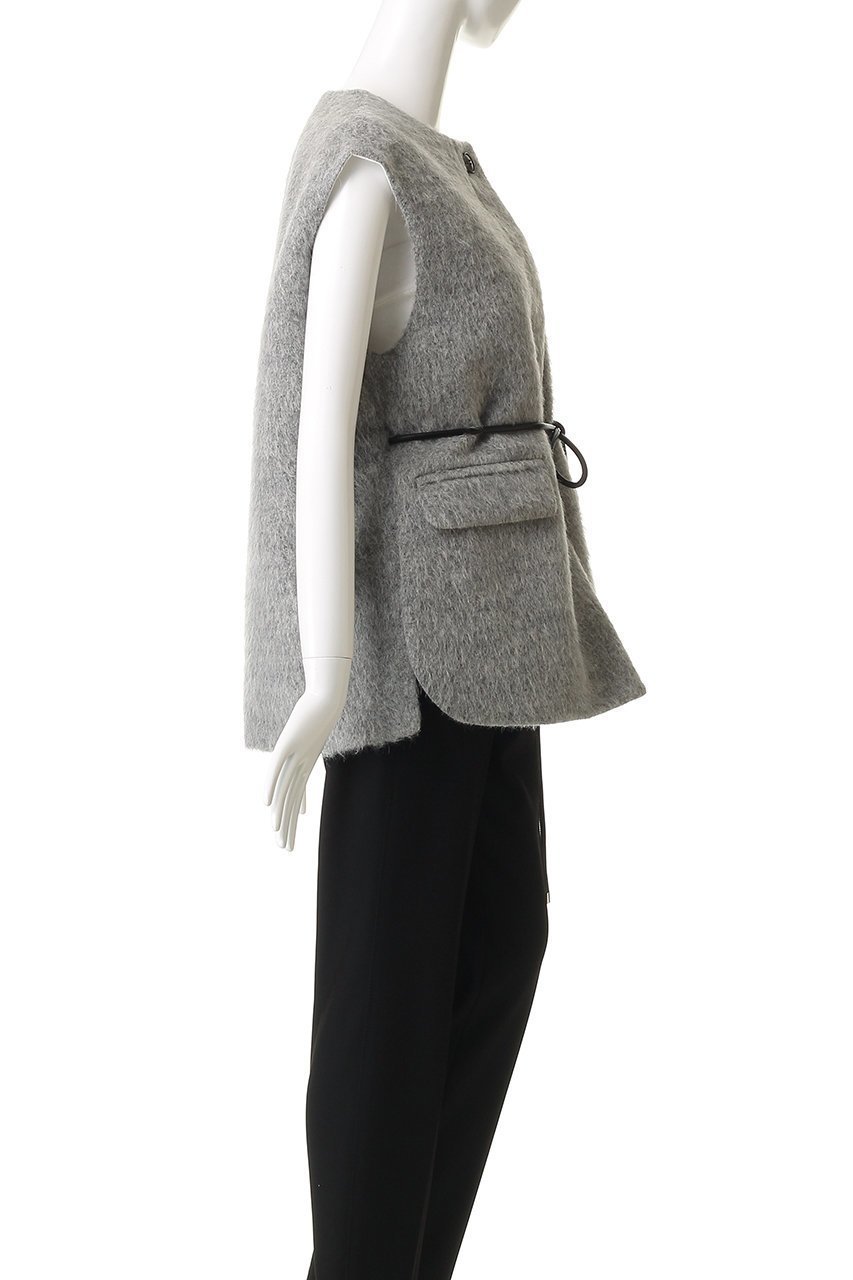 【デパリエ/DEPAREILLE】のアルパカモヘアシャギージレ 人気、トレンドファッション・服の通販 founy(ファニー) 　ファッション　Fashion　レディースファッション　Fashion for Women　アウター　Coat / Outerwear Collection　レディースジャケット・軽アウター　Jackets　ジャケット　Jacket, Outerwear　フロント　Front, Front Design　ベスト　Vest, Waistcoat　マニッシュ　Mannish, Boyish　ラグジュアリー　Luxury, Elegant　other-3|ID: prp329100004753988 ipo3291000000036957719