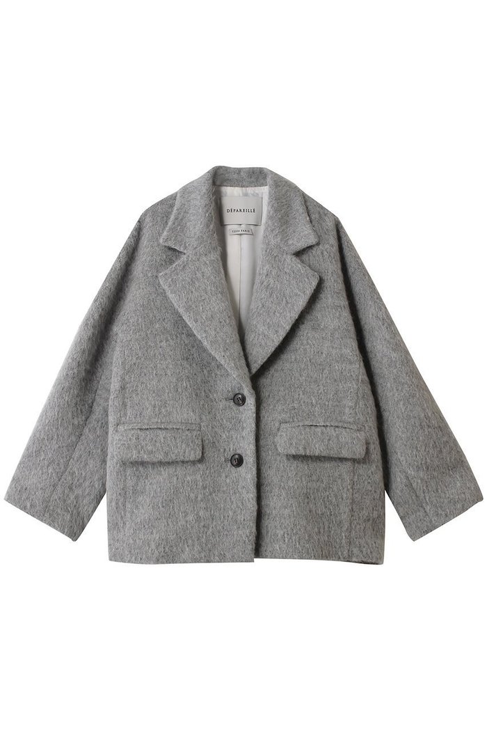 【デパリエ/DEPAREILLE】のアルパカモヘアシャギージャケット インテリア・キッズ・メンズ・レディースファッション・服の通販 founy(ファニー) https://founy.com/ ファッション Fashion レディースファッション Fashion for Women アウター Coat / Outerwear Collection レディースジャケット・軽アウター Jackets ジャケット Jacket, Outerwear スラックス Slacks, Dress Pants デニム Denim, Jeans Material ラグジュアリー Luxury, Elegant ワイド Wide, Wide Fit エレガント 上品 Elegant |ID: prp329100004753989 ipo3291000000036107927
