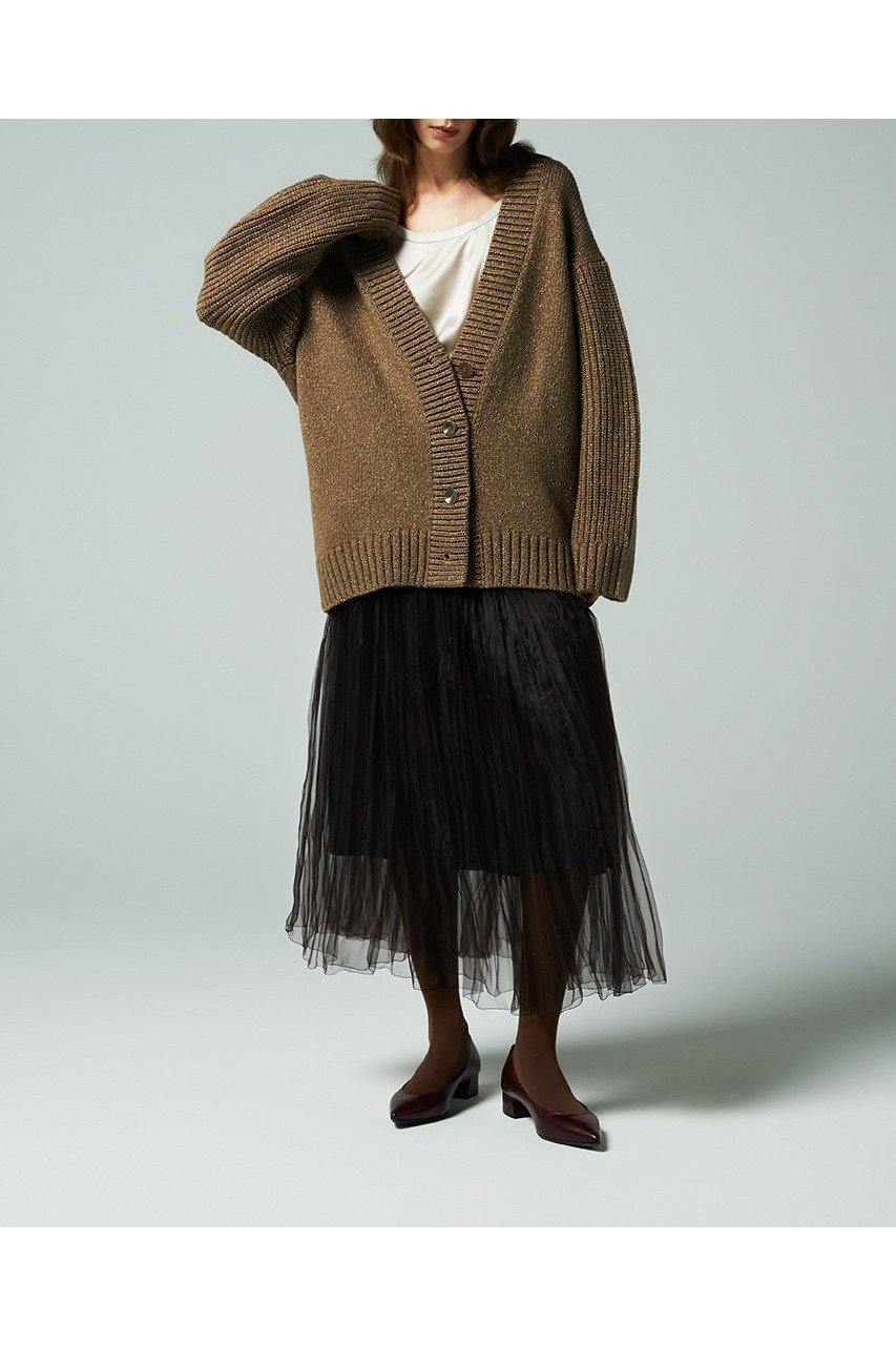 【オーヴィル/EAUVIRE】のリリヤーンラメカーディガン 人気、トレンドファッション・服の通販 founy(ファニー)  ファッション Fashion レディースファッション Fashion for Women トップス・カットソー Cut & Sew Tops ニット Knit Tops & Sweaters カーディガン・羽織り Layered Style Cardigans イタリア Italy エレガント 上品 Elegant カーディガン Cardigan, Knitwear シルク Silk, 100% Silk ストレッチ Stretch, Stretchy Fabric 新作・新入荷 New Arrivals / New In other-7|ID: prp329100004753994 ipo3291000000034386713