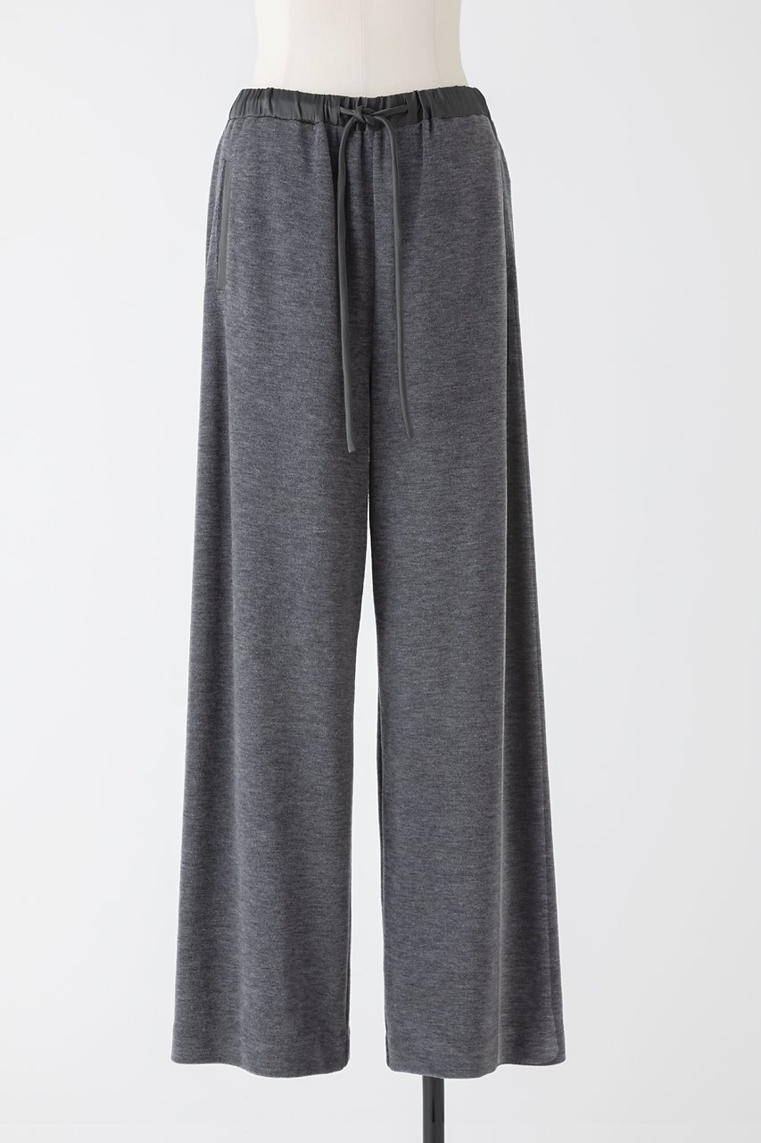 【オーヴィル/EAUVIRE】のウールフリースパンツ インテリア・キッズ・メンズ・レディースファッション・服の通販 founy(ファニー)  ファッション Fashion レディースファッション Fashion for Women パンツ Pants & Trousers おすすめ Recommended / Our Picks イタリア Italy サテン Satin, Glossy Fabric シルク Silk, 100% Silk メンズ Men's, Menswear リラックス Relax, Relaxed Fit エレガント 上品 Elegant 新作・新入荷 New Arrivals / New In 旅行 Travel グレー|ID: prp329100004753995 ipo3291000000034386717