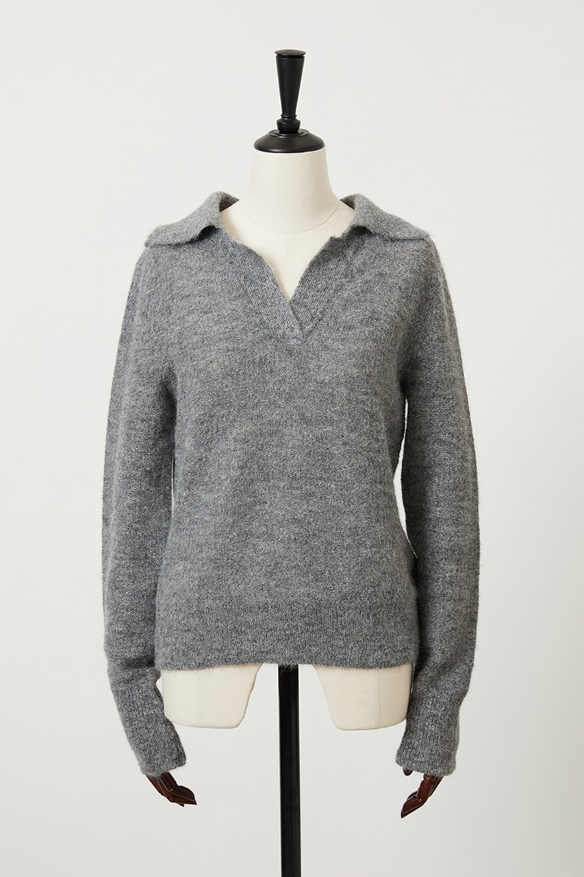 【オーヴィル/EAUVIRE】のポロヘンリープルオーバー 人気、トレンドファッション・服の通販 founy(ファニー)  ファッション Fashion レディースファッション Fashion for Women トップス・カットソー Cut & Sew Tops ニット Knit Tops & Sweaters カジュアルプルオーバー・ニットトップス Pullovers & Knit Tops / Casual Pullovers エレガント 上品 Elegant コンパクト Compact, Small Size シルク Silk, 100% Silk ドレープ Drape, Draping Fabric バランス Balance, Style Balance ボトム Bottoms, Lower Wear 新作・新入荷 New Arrivals / New In  other-1|ID: prp329100004753996 ipo3291000000034386725