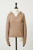 【オーヴィル/EAUVIRE】のポロヘンリープルオーバー 人気、トレンドファッション・服の通販 founy(ファニー) ファッション Fashion レディースファッション Fashion for Women トップス・カットソー Cut & Sew Tops ニット Knit Tops & Sweaters カジュアルプルオーバー・ニットトップス Pullovers & Knit Tops / Casual Pullovers エレガント 上品 Elegant コンパクト Compact, Small Size シルク Silk, 100% Silk ドレープ Drape, Draping Fabric バランス Balance, Style Balance ボトム Bottoms, Lower Wear 新作・新入荷 New Arrivals / New In thumbnail ベージュ|ID: prp329100004753996 ipo3291000000034386727