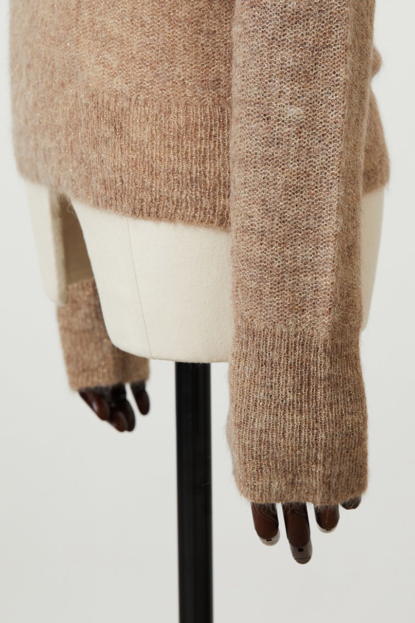 【オーヴィル/EAUVIRE】のポロヘンリープルオーバー 人気、トレンドファッション・服の通販 founy(ファニー) 　ファッション　Fashion　レディースファッション　Fashion for Women　トップス・カットソー　Cut & Sew Tops　ニット　Knit Tops & Sweaters　カジュアルプルオーバー・ニットトップス　Pullovers & Knit Tops / Casual Pullovers　エレガント 上品　Elegant　コンパクト　Compact, Small Size　シルク　Silk, 100% Silk　ドレープ　Drape, Draping Fabric　バランス　Balance, Style Balance　ボトム　Bottoms, Lower Wear　other-5|ID: prp329100004753996 ipo3291000000036243916