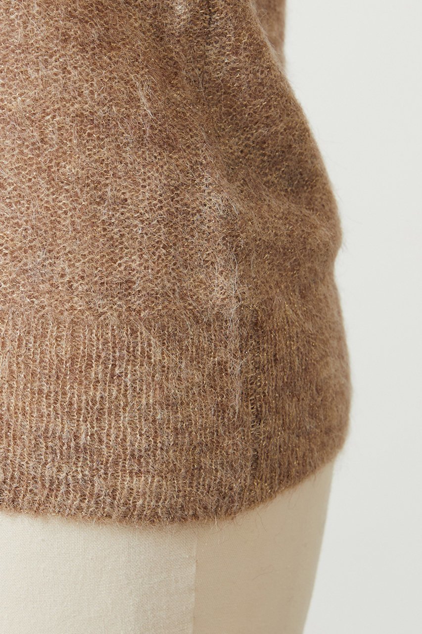 【オーヴィル/EAUVIRE】のポロヘンリープルオーバー 人気、トレンドファッション・服の通販 founy(ファニー) 　ファッション　Fashion　レディースファッション　Fashion for Women　トップス・カットソー　Cut & Sew Tops　ニット　Knit Tops & Sweaters　カジュアルプルオーバー・ニットトップス　Pullovers & Knit Tops / Casual Pullovers　エレガント 上品　Elegant　コンパクト　Compact, Small Size　シルク　Silk, 100% Silk　ドレープ　Drape, Draping Fabric　バランス　Balance, Style Balance　ボトム　Bottoms, Lower Wear　other-6|ID: prp329100004753996 ipo3291000000036243917