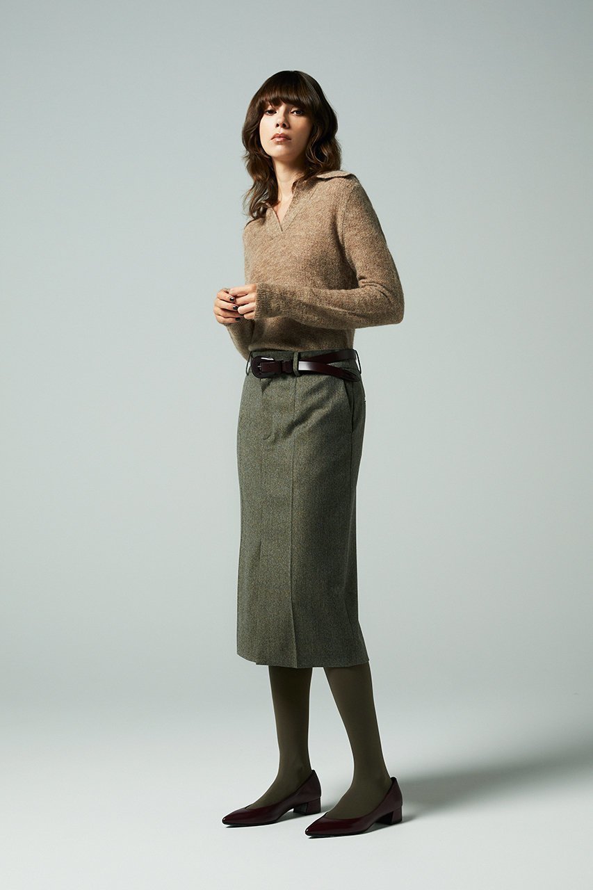 【オーヴィル/EAUVIRE】のポロヘンリープルオーバー 人気、トレンドファッション・服の通販 founy(ファニー) 　ファッション　Fashion　レディースファッション　Fashion for Women　トップス・カットソー　Cut & Sew Tops　ニット　Knit Tops & Sweaters　カジュアルプルオーバー・ニットトップス　Pullovers & Knit Tops / Casual Pullovers　エレガント 上品　Elegant　コンパクト　Compact, Small Size　シルク　Silk, 100% Silk　ドレープ　Drape, Draping Fabric　バランス　Balance, Style Balance　ボトム　Bottoms, Lower Wear　other-8|ID: prp329100004753996 ipo3291000000036243919