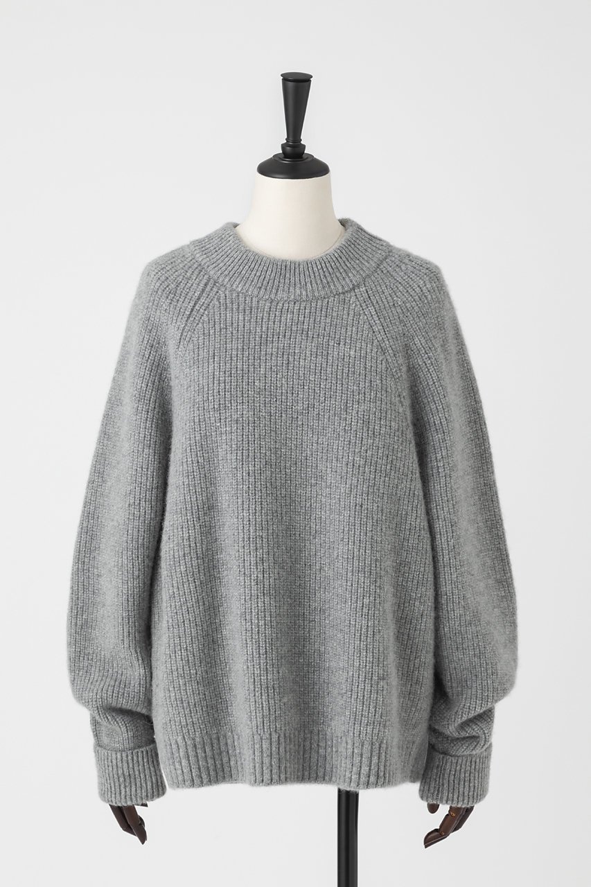 【オーヴィル/EAUVIRE】のカシミヤアルパカワイドプルオーバー インテリア・キッズ・メンズ・レディースファッション・服の通販 founy(ファニー)  ファッション Fashion レディースファッション Fashion for Women トップス・カットソー Cut & Sew Tops ニット Knit Tops & Sweaters カジュアルプルオーバー・ニットトップス Pullovers & Knit Tops / Casual Pullovers おすすめ Recommended / Our Picks イタリア Italy ボックス Boxy, Box Shape リラックス Relax, Relaxed Fit ワイド Wide, Wide Fit 新作・新入荷 New Arrivals / New In グレー|ID: prp329100004753997 ipo3291000000034386736