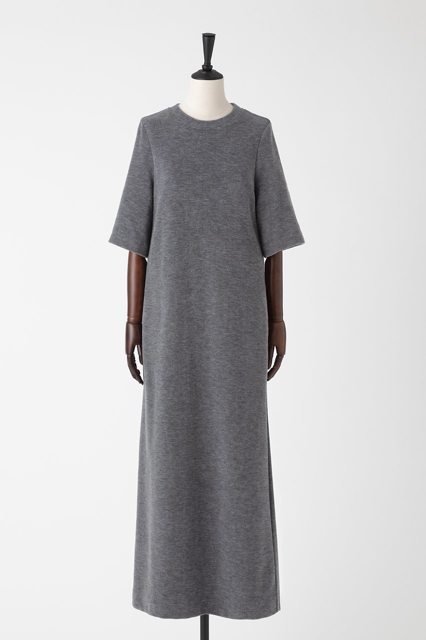 【オーヴィル/EAUVIRE】のウールフリースワンピース インテリア・キッズ・メンズ・レディースファッション・服の通販 founy(ファニー)  ファッション Fashion レディースファッション Fashion for Women ワンピース Dresses チュニック Tunic Tops & Dresses イタリア Italy チュニック Tunic, Long Top メンズ Men's, Menswear リラックス Relax, Relaxed Fit ロング Long, Long-Length エレガント 上品 Elegant 半袖 Short Sleeve, Half Sleeve 新作・新入荷 New Arrivals / New In グレー|ID: prp329100004753998 ipo3291000000034386746