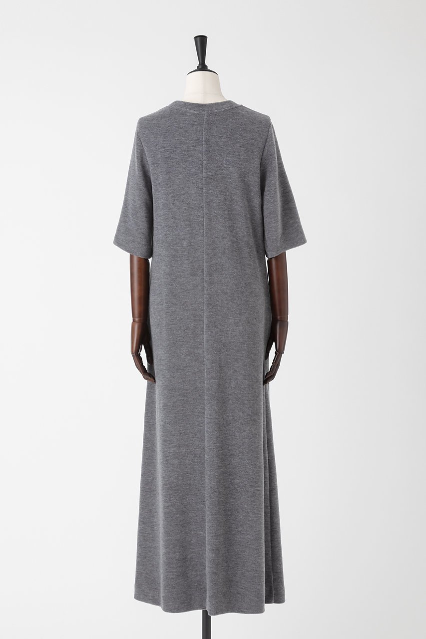 【オーヴィル/EAUVIRE】のウールフリースワンピース 人気、トレンドファッション・服の通販 founy(ファニー) 　ファッション　Fashion　レディースファッション　Fashion for Women　ワンピース　Dresses　チュニック　Tunic Tops & Dresses　イタリア　Italy　チュニック　Tunic, Long Top　メンズ　Men's, Menswear　リラックス　Relax, Relaxed Fit　ロング　Long, Long-Length　エレガント 上品　Elegant　半袖　Short Sleeve, Half Sleeve　other-3|ID: prp329100004753998 ipo3291000000036042079