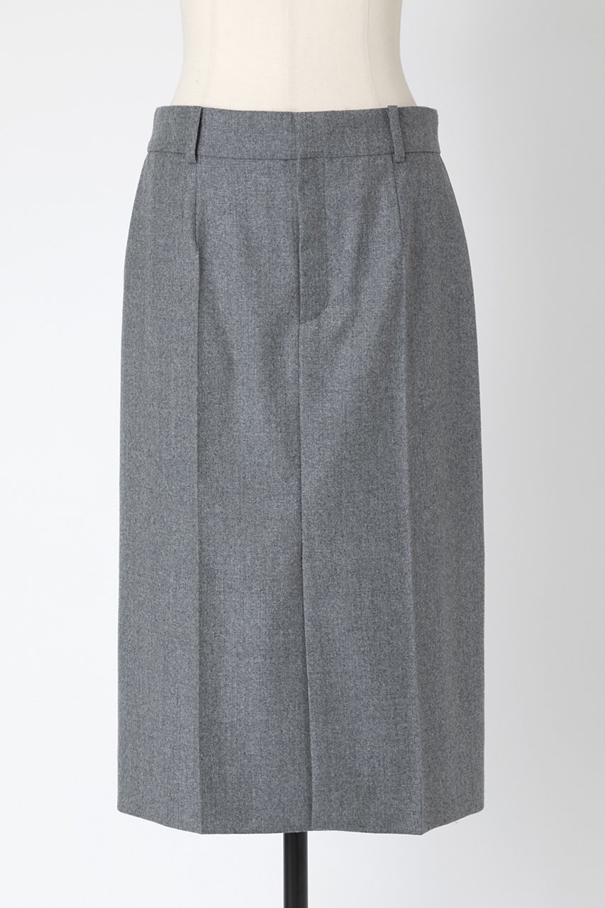 【オーヴィル/EAUVIRE】のストレートスカート インテリア・キッズ・メンズ・レディースファッション・服の通販 founy(ファニー)  ファッション Fashion レディースファッション Fashion for Women スカート Skirts イタリア Italy スタイリッシュ Stylish, Fashionable ストレッチ Stretch, Stretchy Fabric ストレート Straight, Straight Cut スリット Slit, Slit Detail フィット Fit, Slim Fit メンズ Men's, Menswear グレー|ID: prp329100004754001 ipo3291000000034386773