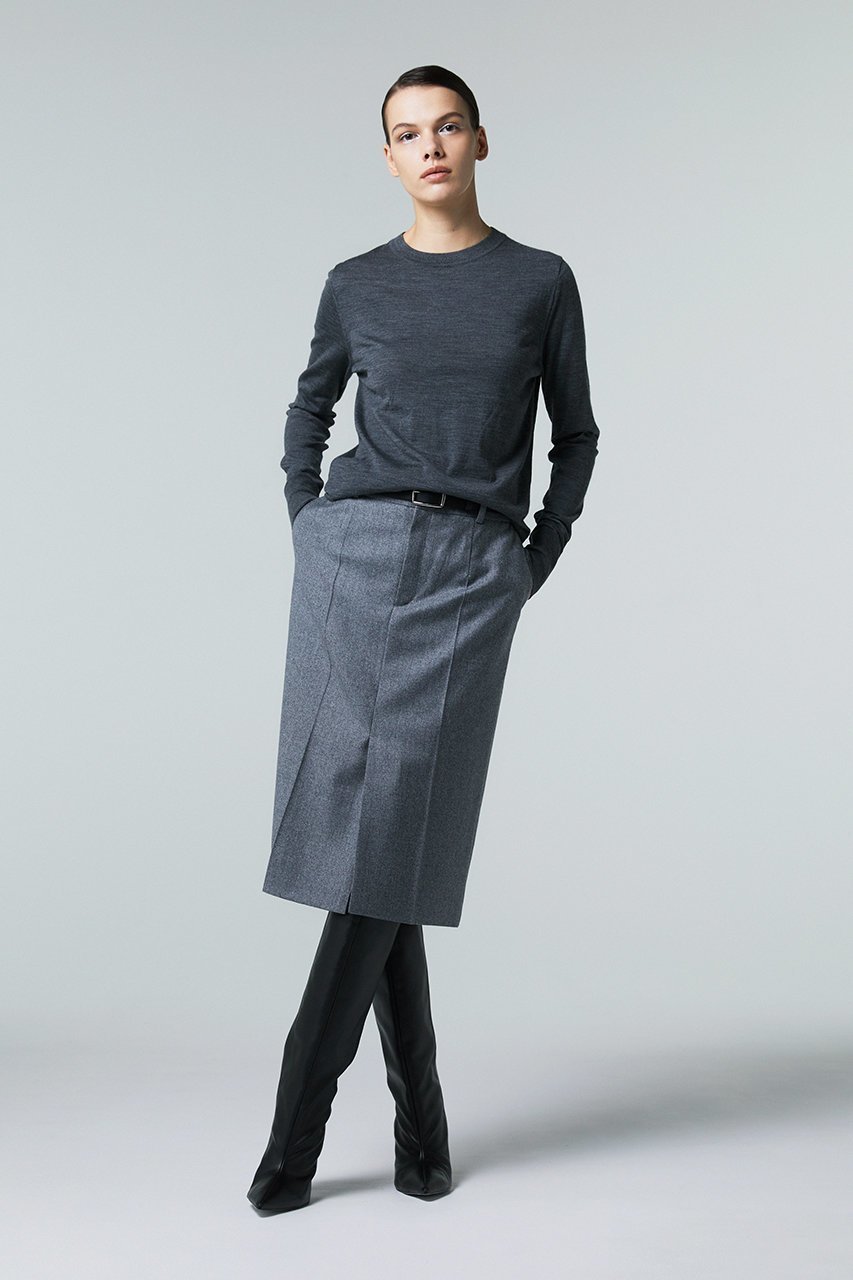 【オーヴィル/EAUVIRE】のストレートスカート 人気、トレンドファッション・服の通販 founy(ファニー)  ファッション Fashion レディースファッション Fashion for Women スカート Skirts イタリア Italy スタイリッシュ Stylish, Fashionable ストレッチ Stretch, Stretchy Fabric ストレート Straight, Straight Cut スリット Slit, Slit Detail フィット Fit, Slim Fit メンズ Men's, Menswear other-6|ID: prp329100004754001 ipo3291000000034386778