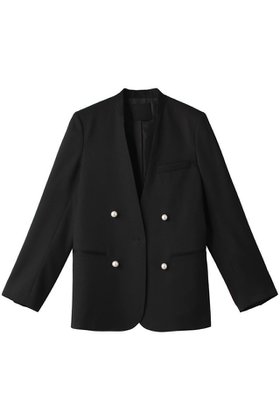 【チノ/CINOH】 【BLACK FORMAL】ノーカラー ジャケット人気、トレンドファッション・服の通販 founy(ファニー) ファッション Fashion レディースファッション Fashion for Women アウター Coat / Outerwear Collection レディースジャケット・軽アウター Jackets ノーカラージャケット / シンプル上品コーデ Collarless Jackets 2026年 2026 エレガント 上品 Elegant オケージョン Occasion Wear シンプル Simple, Minimal ジャケット Jacket, Outerwear パール Pearl, Pearl Accent フロント Front, Front Design マニッシュ Mannish, Boyish 夏 Summer 定番 Standard, Basic Item 春 Spring S/S・春夏 SS, Spring/Summer, Warm Season |ID:prp329100004754025