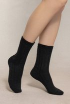 【ブルーフォレ/BLEUFORET】の6570 リブウールソックス ベージュ ブラック|ID: prp329100004754028 ipo3291000000035561527